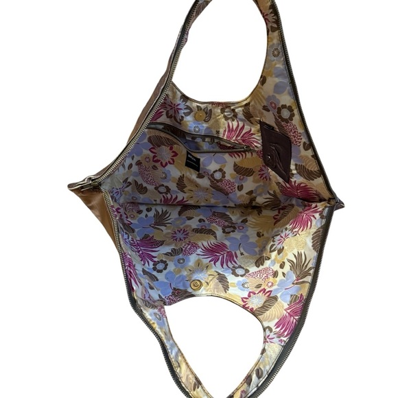 ARZA Design Bag Diamond Shoulder in Copper Leather - Picture 4 of 6